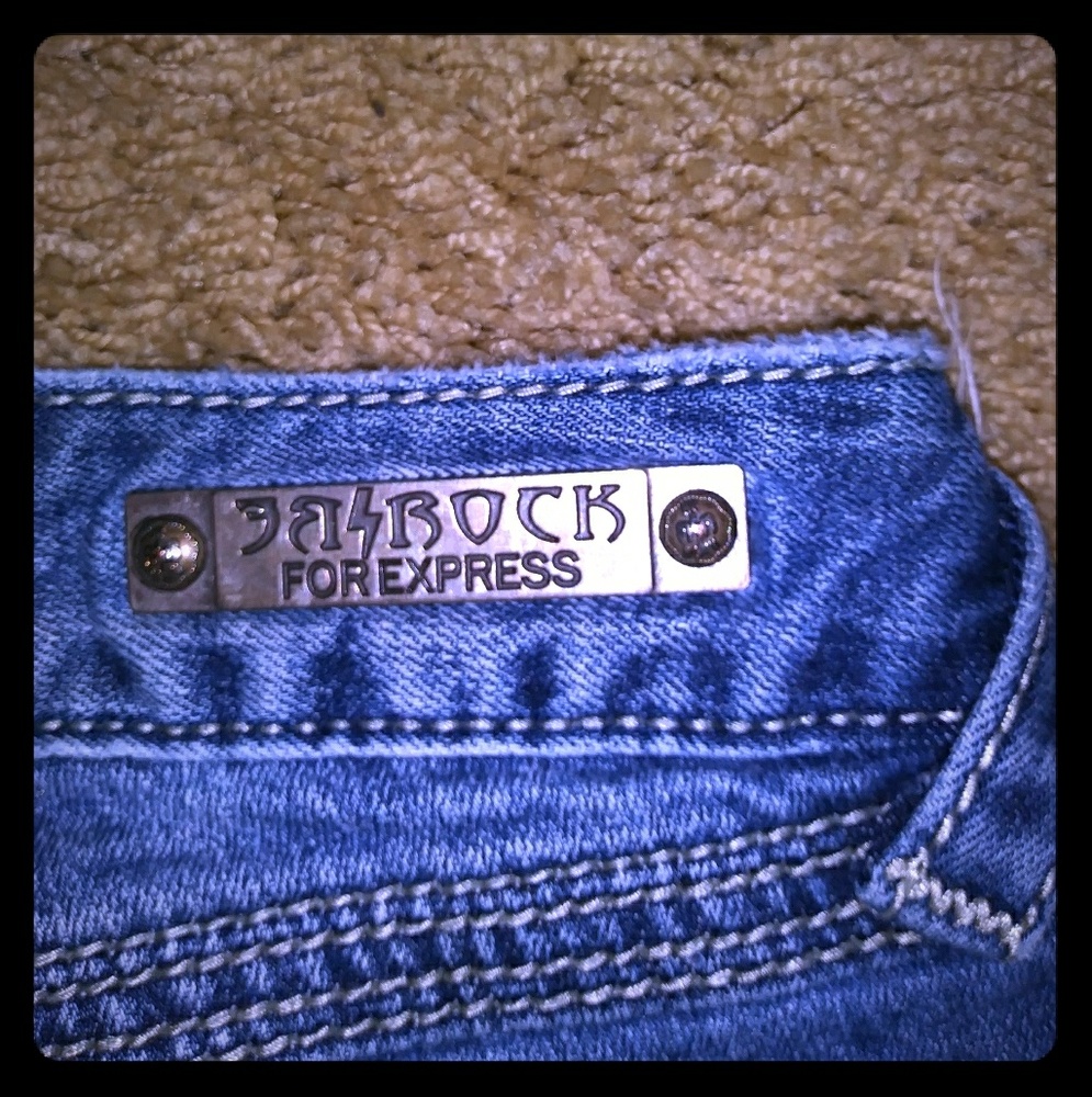 Express Jeans. Rerock Boot Cut size 4R